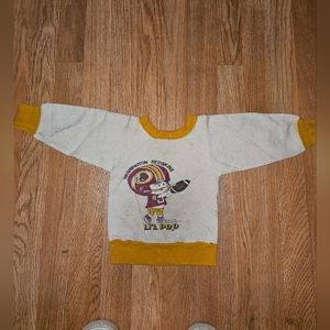 1975 kids redskins crewneck